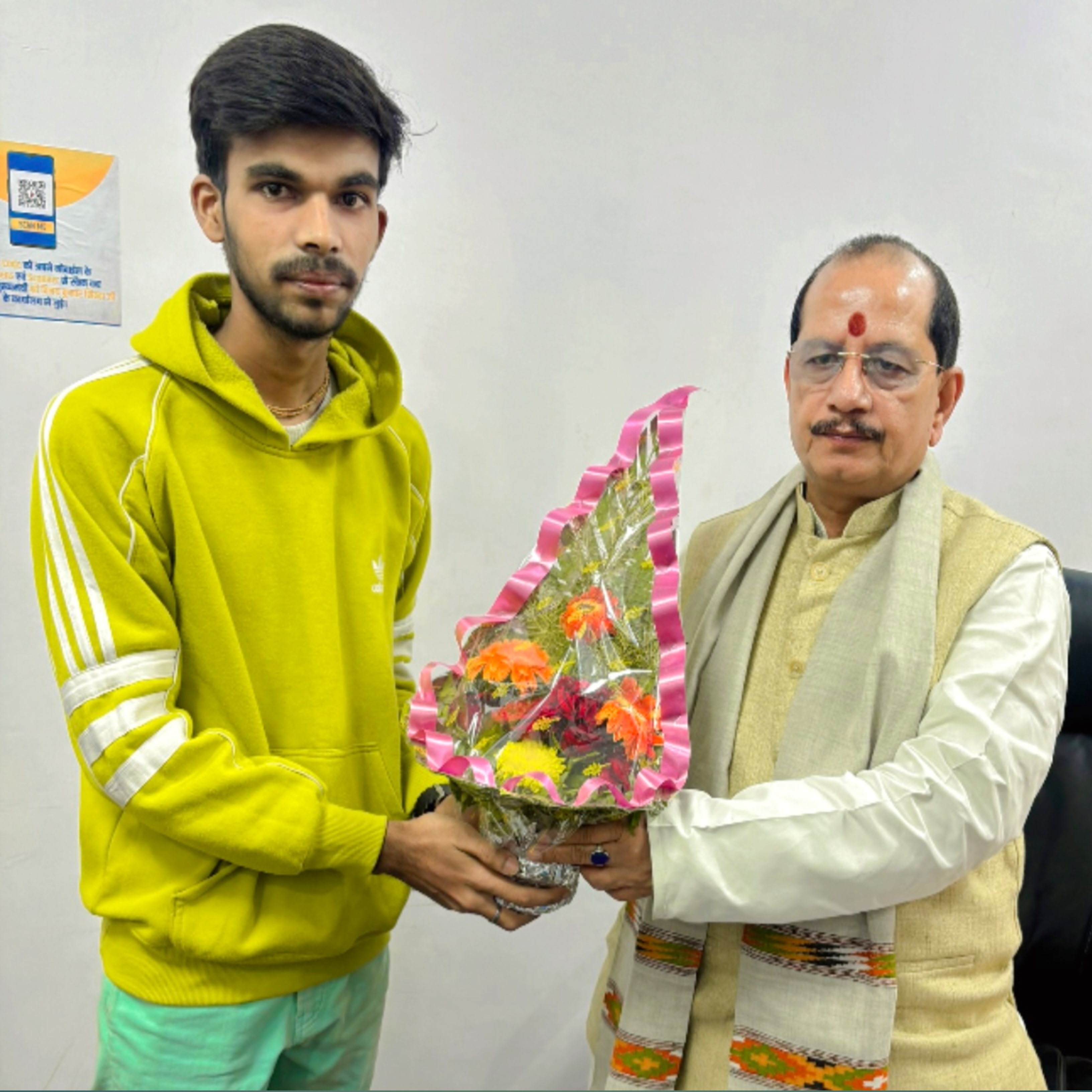  Met Bihar's deputy CM Shri Vijay Kumar Sinha ji